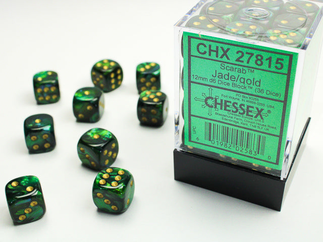 Chessex 36 12mm D6 Dice | Empire Gaming NC