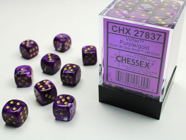 Chessex 36 12mm D6 Dice | Empire Gaming NC