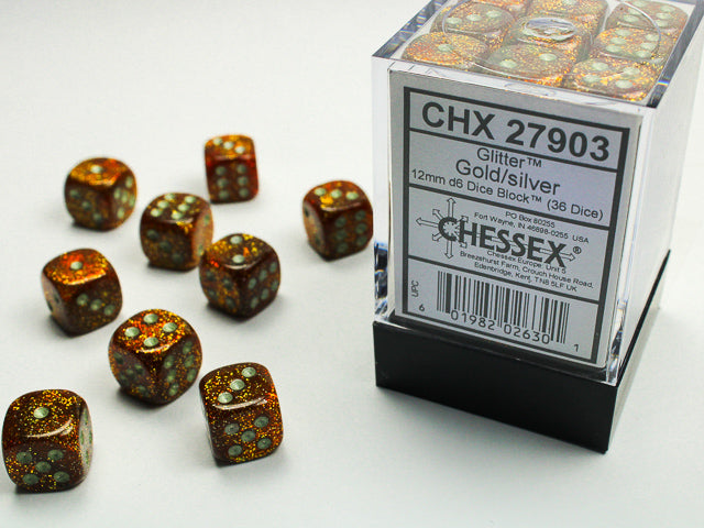 Chessex 36 12mm D6 Dice | Empire Gaming NC