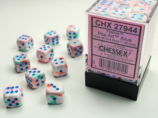 Chessex 36 12mm D6 Dice | Empire Gaming NC