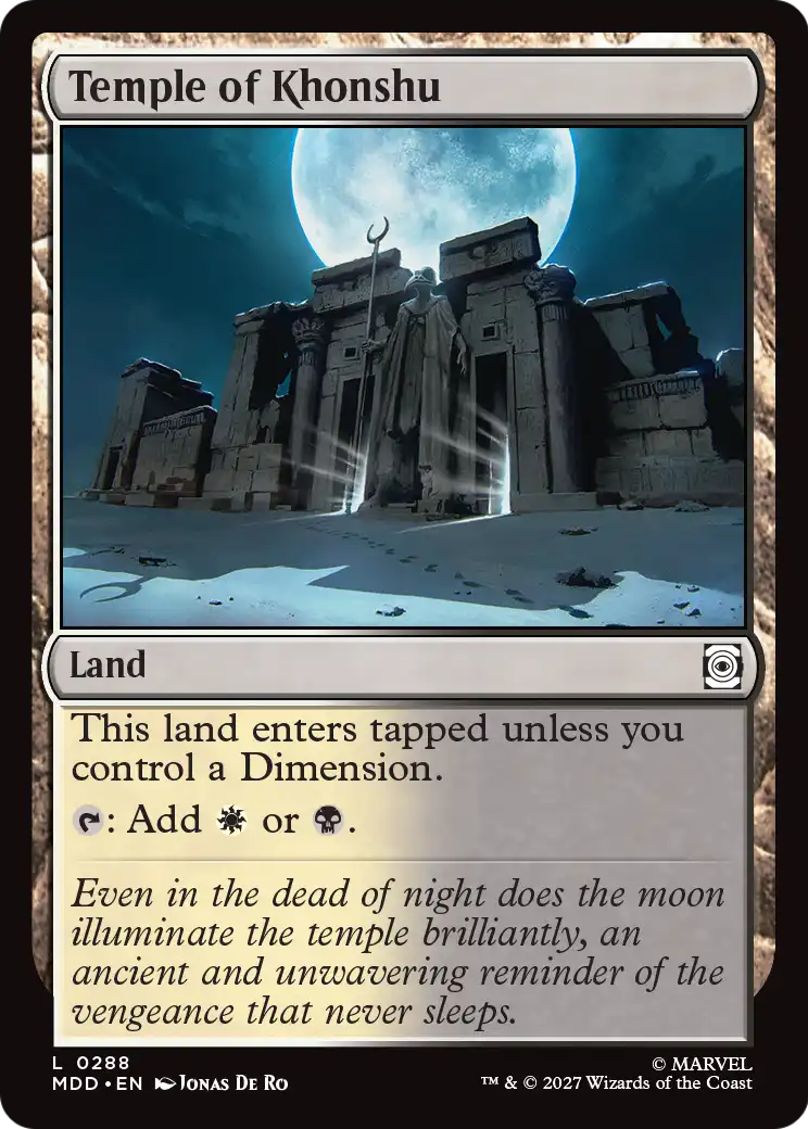 Temple of Khonshu [Marvel: Darkhold Destiny] | Empire Gaming NC