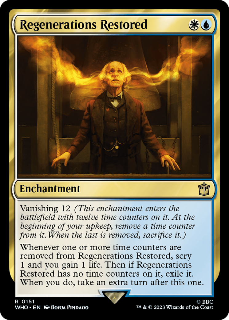 Regenerations Restored [Doctor Who] | Empire Gaming NC