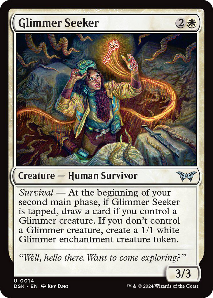 Glimmer Seeker [Duskmourn: House of Horror] | Empire Gaming NC