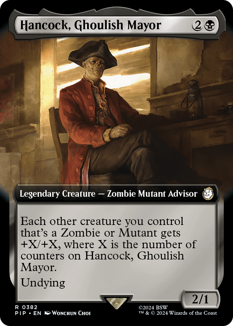 Hancock, Ghoulish Mayor (Extended Art) [Fallout] | Empire Gaming NC