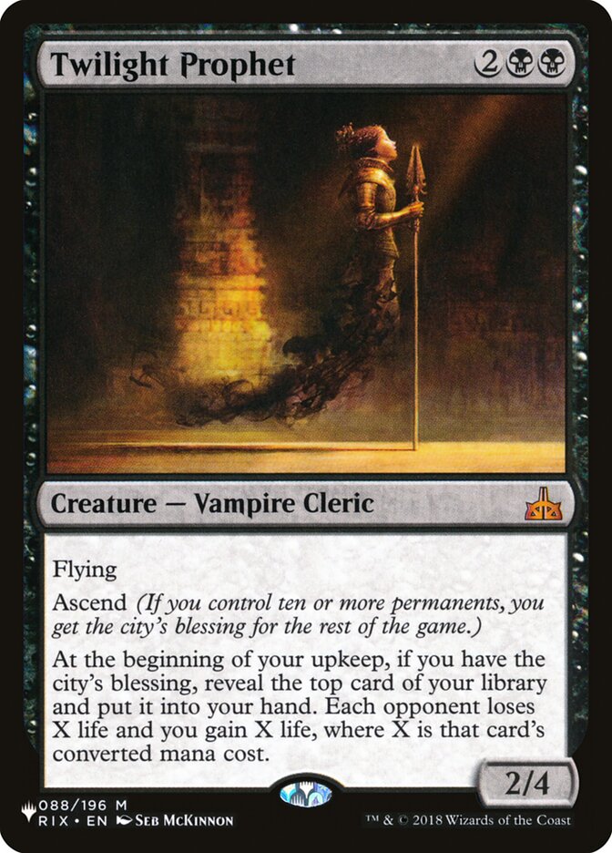 Twilight Prophet [The List] | Empire Gaming NC