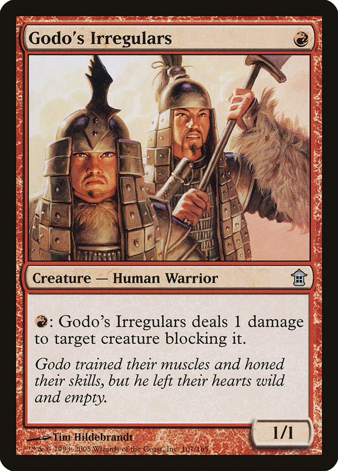 Godo's Irregulars [Saviors of Kamigawa] | Empire Gaming NC