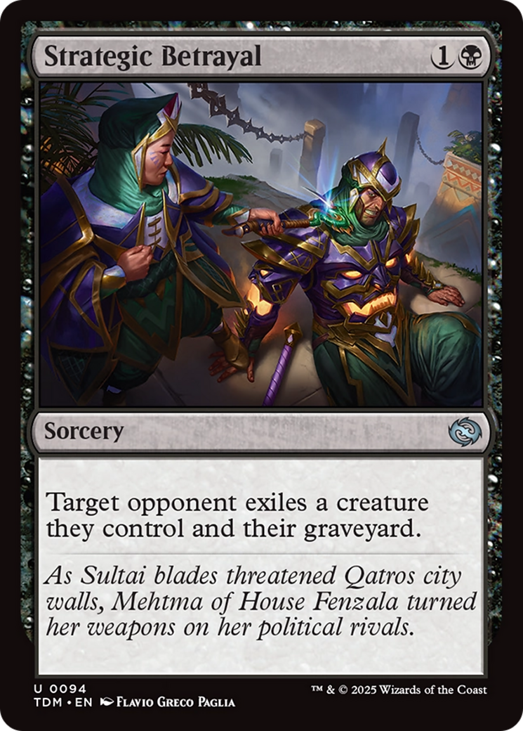 Strategic Betrayal [Tarkir: Dragonstorm] | Empire Gaming NC