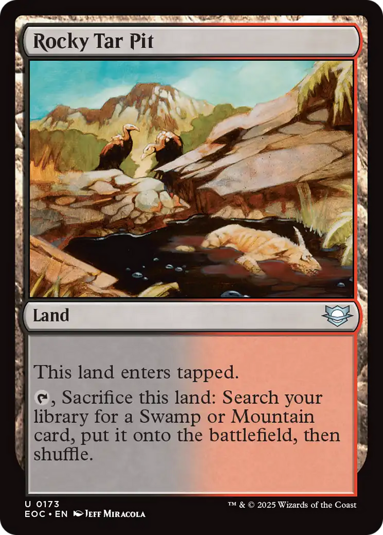 Rocky Tar Pit [Edge of Eternities Commander] | Empire Gaming NC