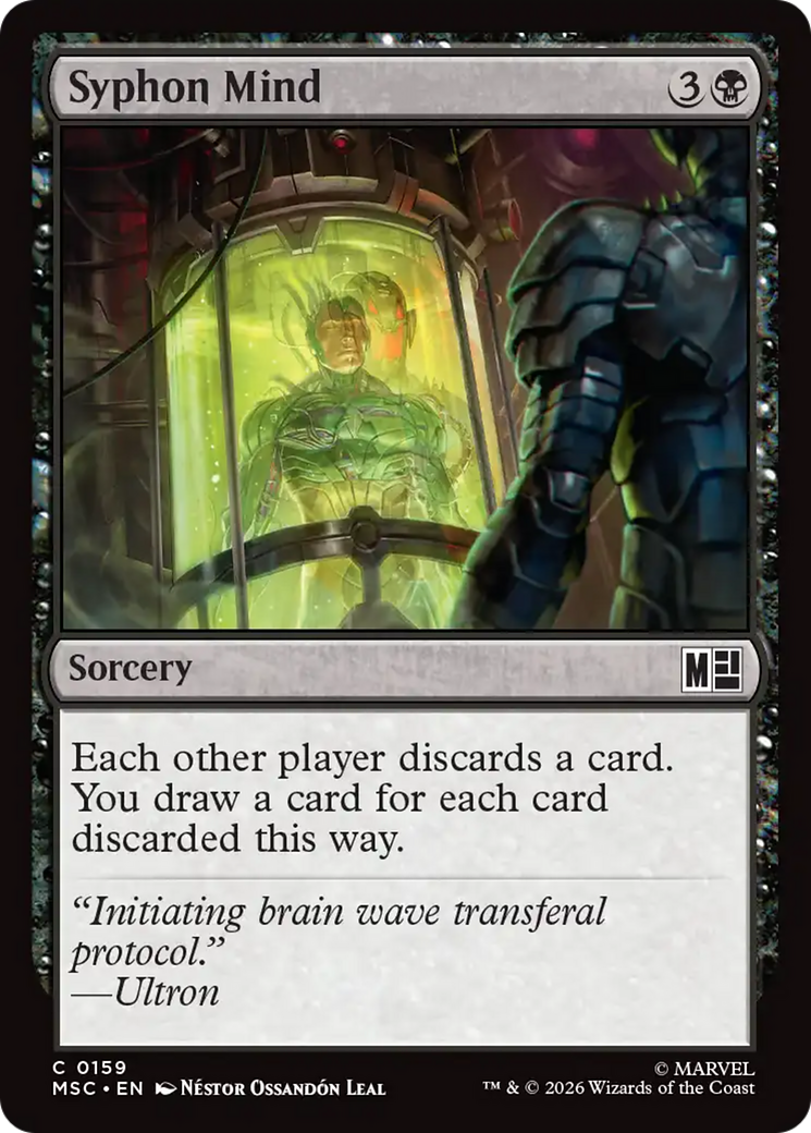 Syphon Mind (Surge Foil) [Marvel Super Heroes Commander] | Empire Gaming NC