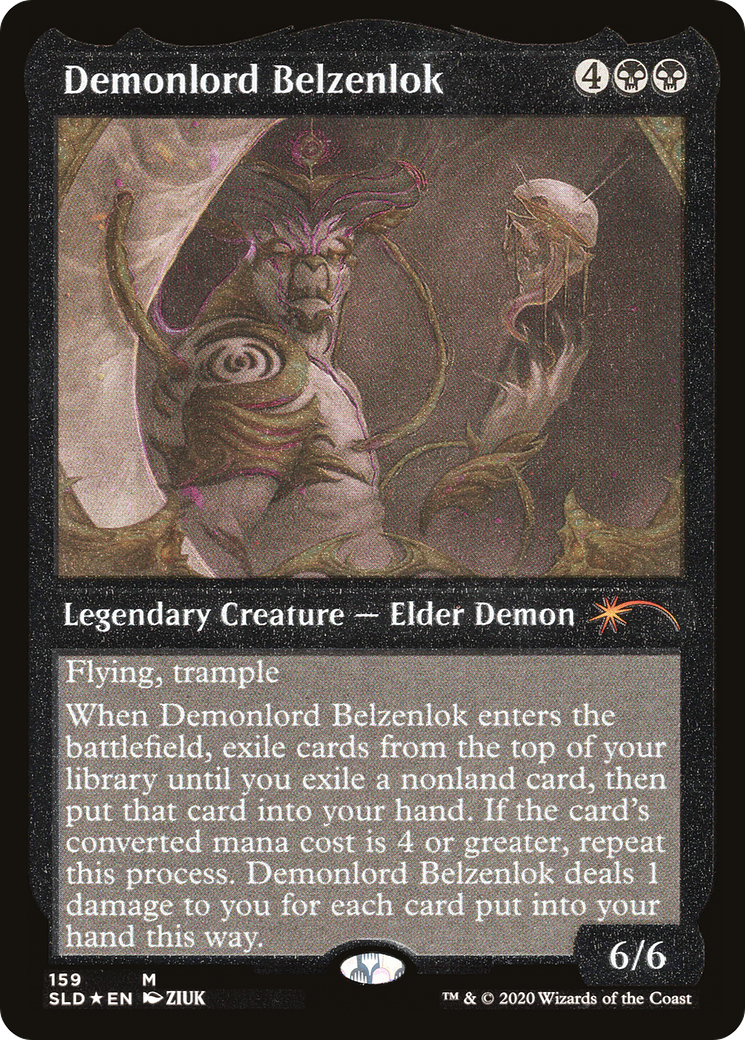 Demonlord Belzenlok (Foil Etched) [Secret Lair Drop Series] | Empire Gaming NC