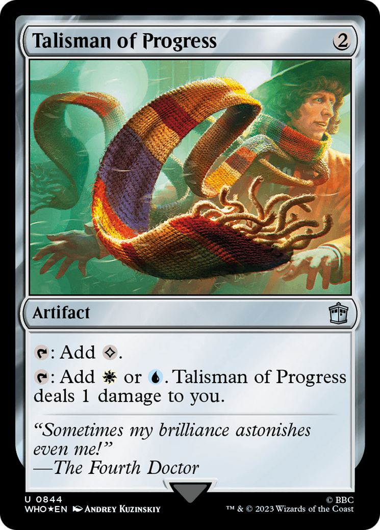 Talisman of Progress (Surge Foil) [Doctor Who] | Empire Gaming NC