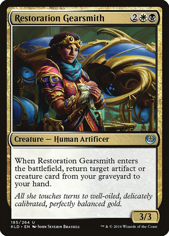 Restoration Gearsmith [Kaladesh] | Empire Gaming NC