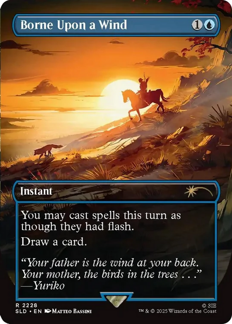Borne Upon a Wind [Secret Lair Drop Series] | Empire Gaming NC