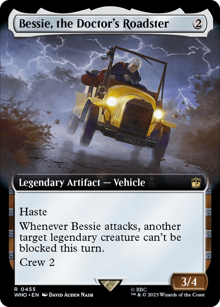 Bessie, the Doctor's Roadster (Extended Art) [Doctor Who] | Empire Gaming NC