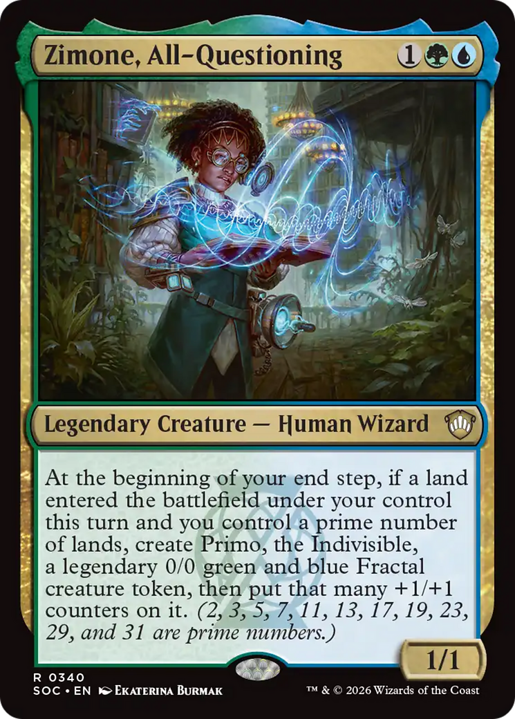 Zimone, All-Questioning [Secrets of Strixhaven Commander] | Empire Gaming NC