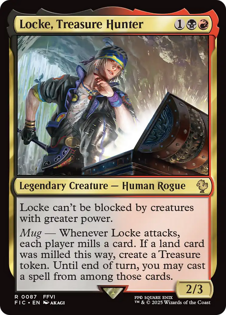 Locke, Treasure Hunter [FINAL FANTASY Commander] | Empire Gaming NC