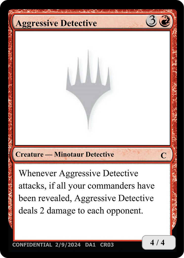Aggressive Detective [Unknown Event] | Empire Gaming NC