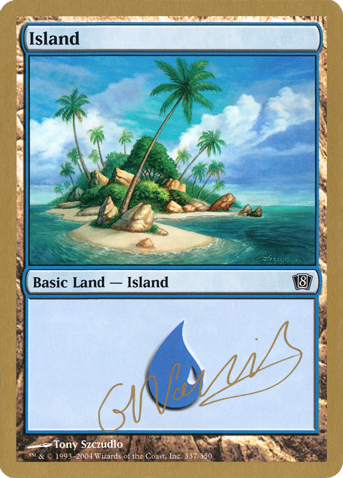 Island (gn337) (Gabriel Nassif) [World Championship Decks 2004] | Empire Gaming NC