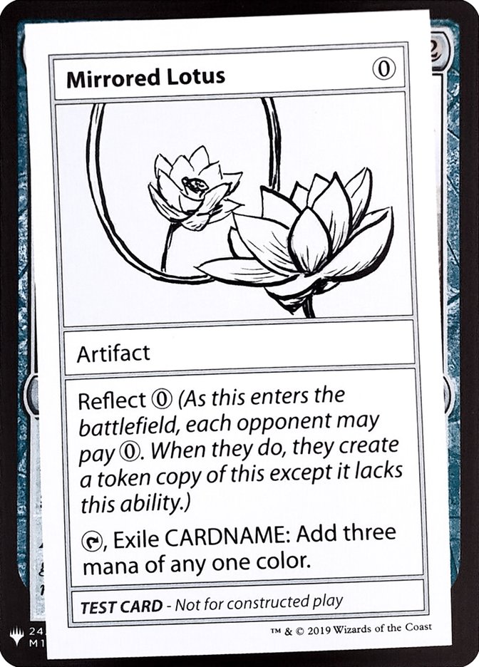 Mirrored Lotus [Mystery Booster Playtest Cards] | Empire Gaming NC