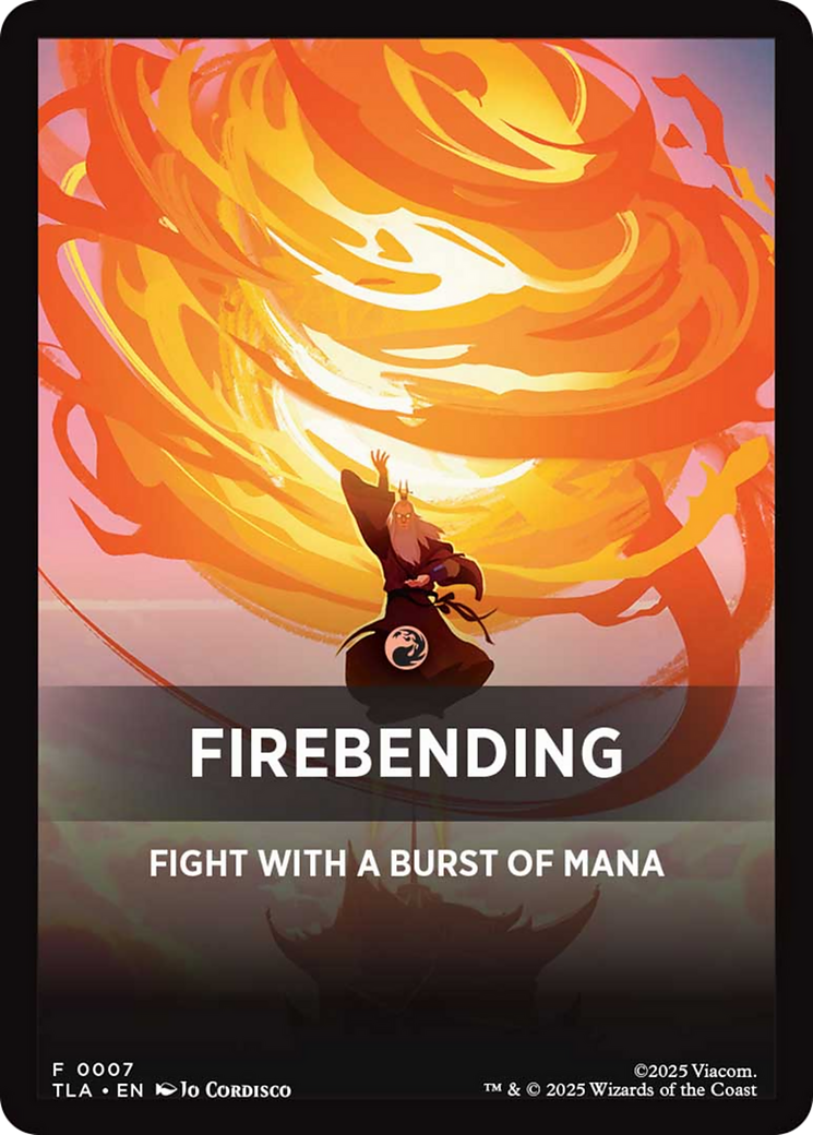 Firebending Theme Card [Avatar: The Last Airbender] | Empire Gaming NC