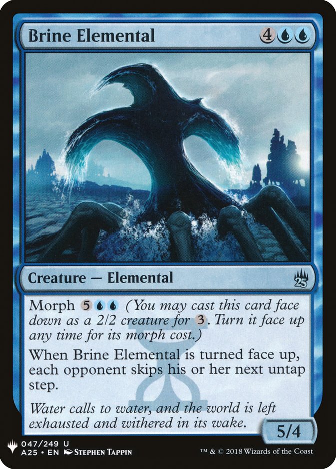Brine Elemental [Mystery Booster] | Empire Gaming NC