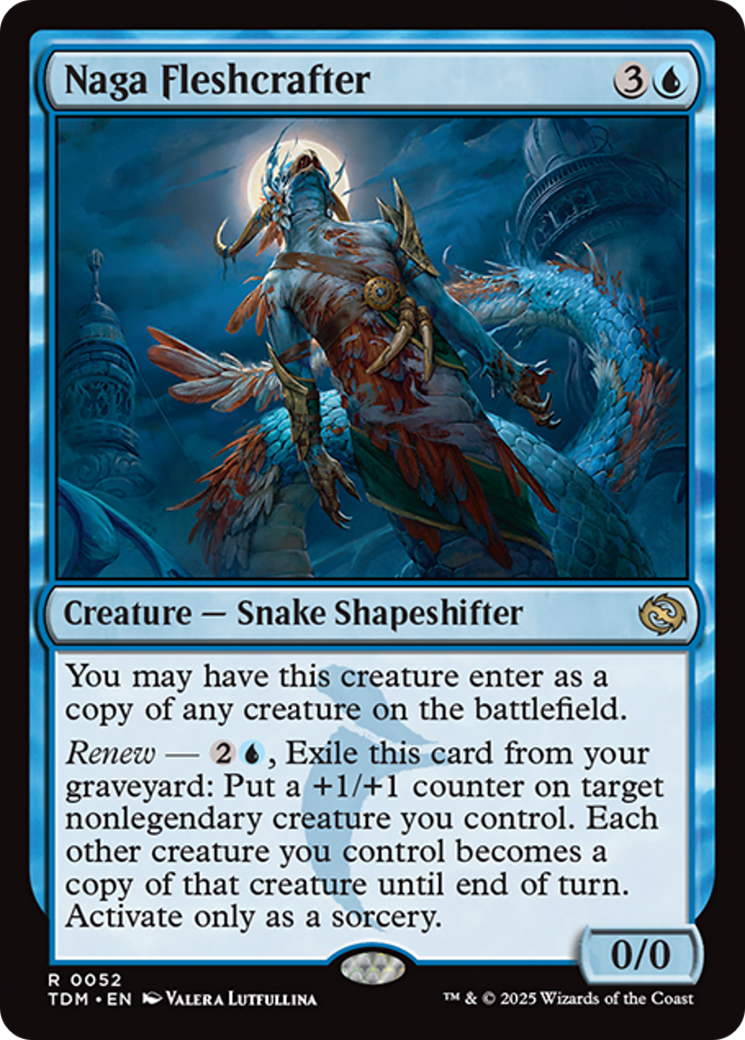 Naga Fleshcrafter [Tarkir: Dragonstorm] | Empire Gaming NC