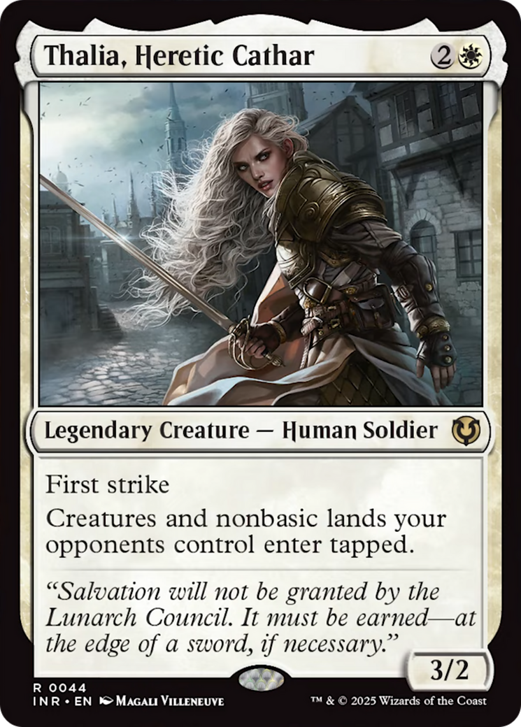 Thalia, Heretic Cathar [Innistrad Remastered] | Empire Gaming NC