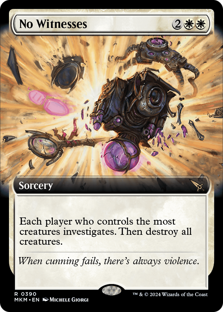 No Witnesses (Extended Art) [Murders at Karlov Manor] | Empire Gaming NC