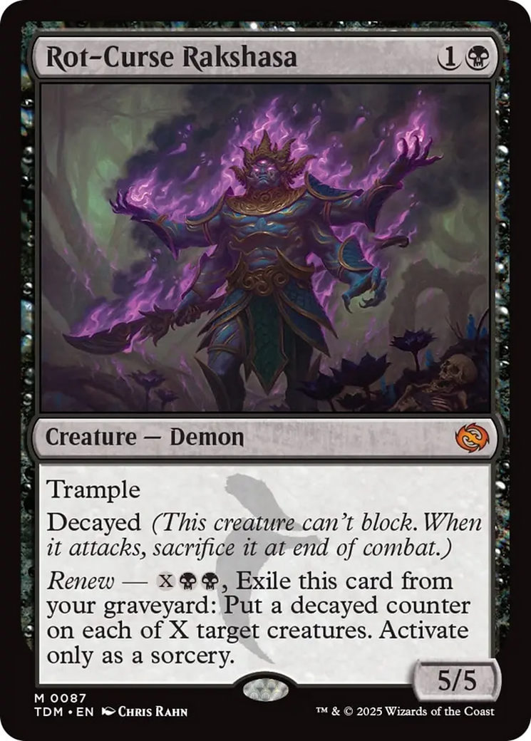 Rot-Curse Rakshasa [Tarkir: Dragonstorm] | Empire Gaming NC