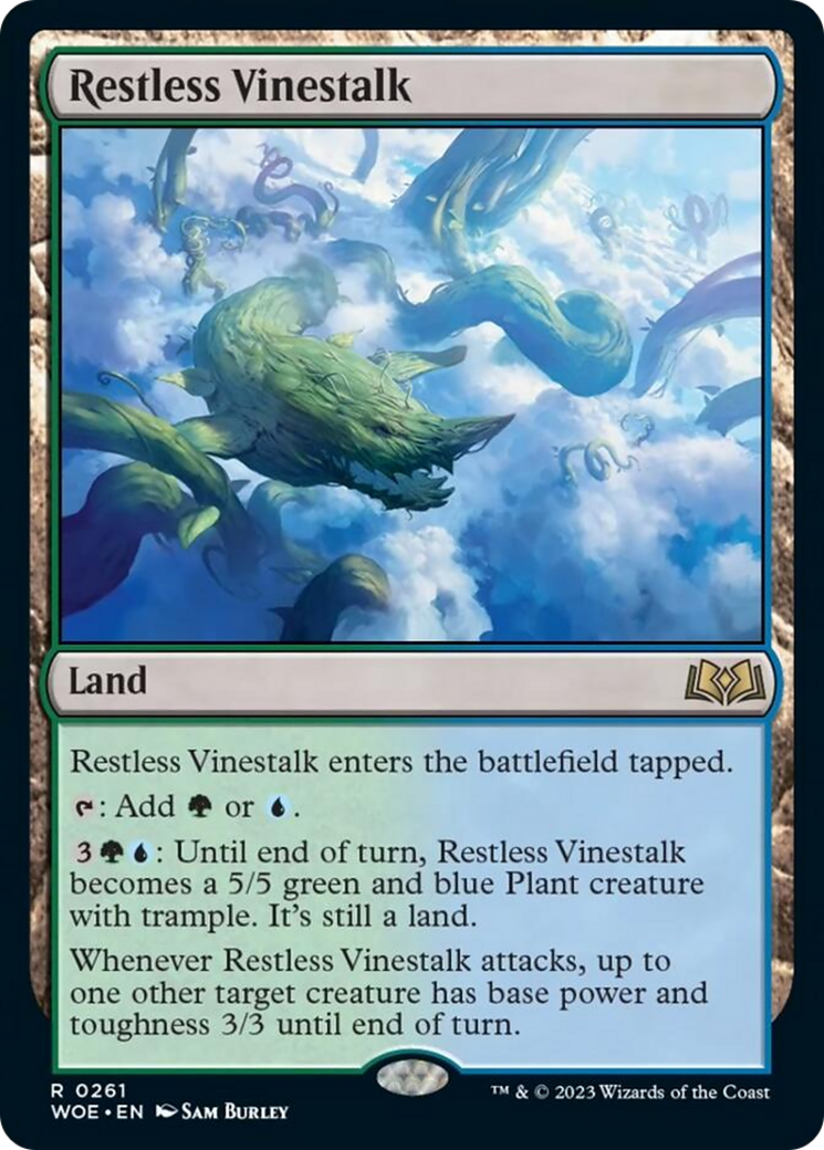 Restless Vinestalk [Wilds of Eldraine] | Empire Gaming NC