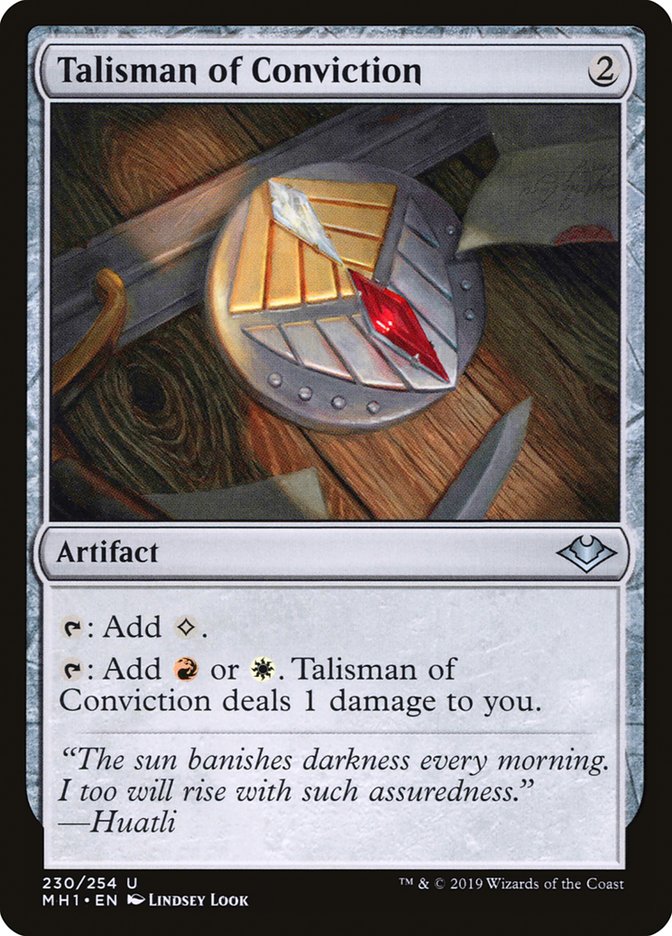 Talisman of Conviction [Modern Horizons] | Empire Gaming NC