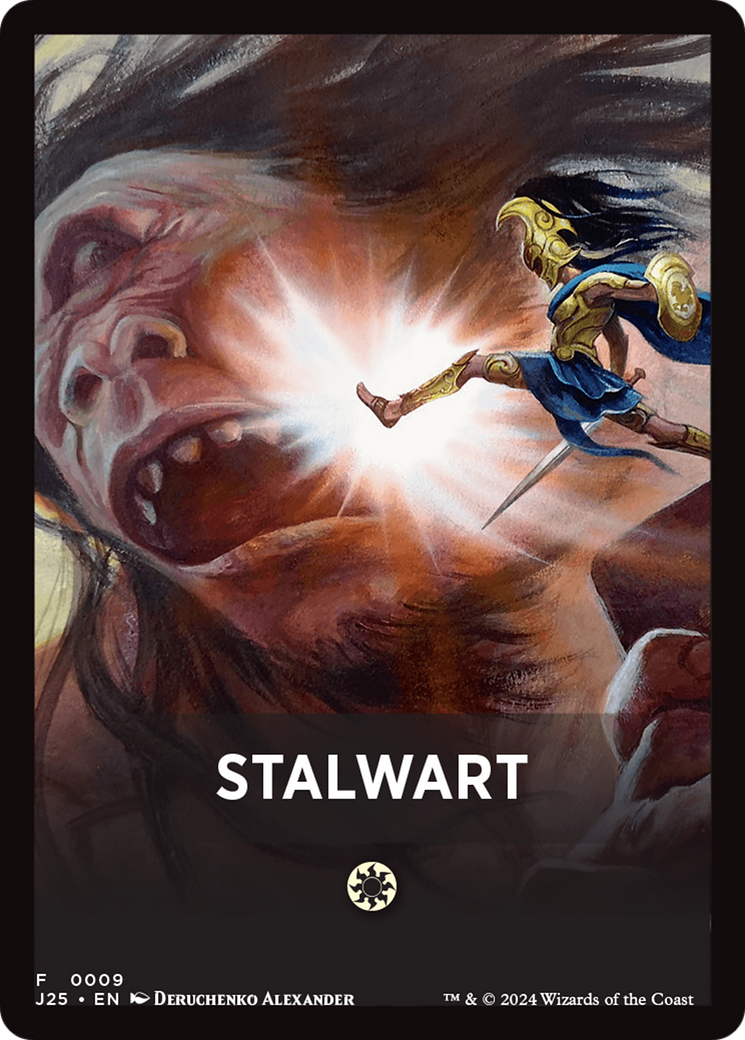 Stalwart Theme Card [Foundations Jumpstart Front Cards] | Empire Gaming NC