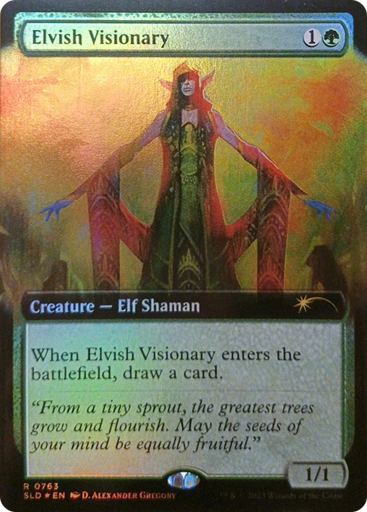 Elvish Visionary (Extended Art) [Secret Lair Drop Series] | Empire Gaming NC