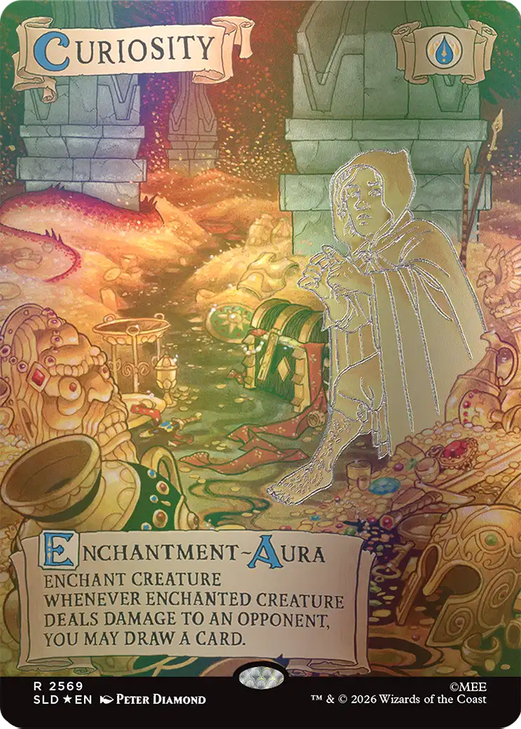 Curiosity (2569) (Out Of Sight Foil) [Secret Lair Drop Series] | Empire Gaming NC