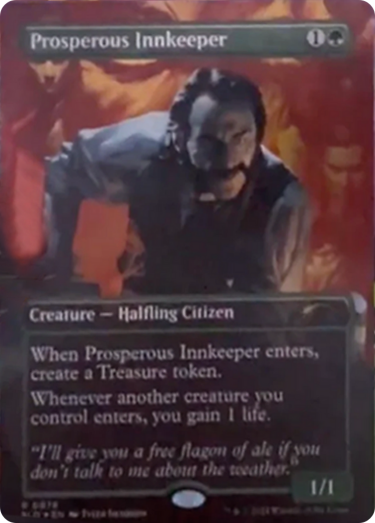 Prosperous Innkeeper (Rainbow Foil) [Secret Lair Drop Series] | Empire Gaming NC