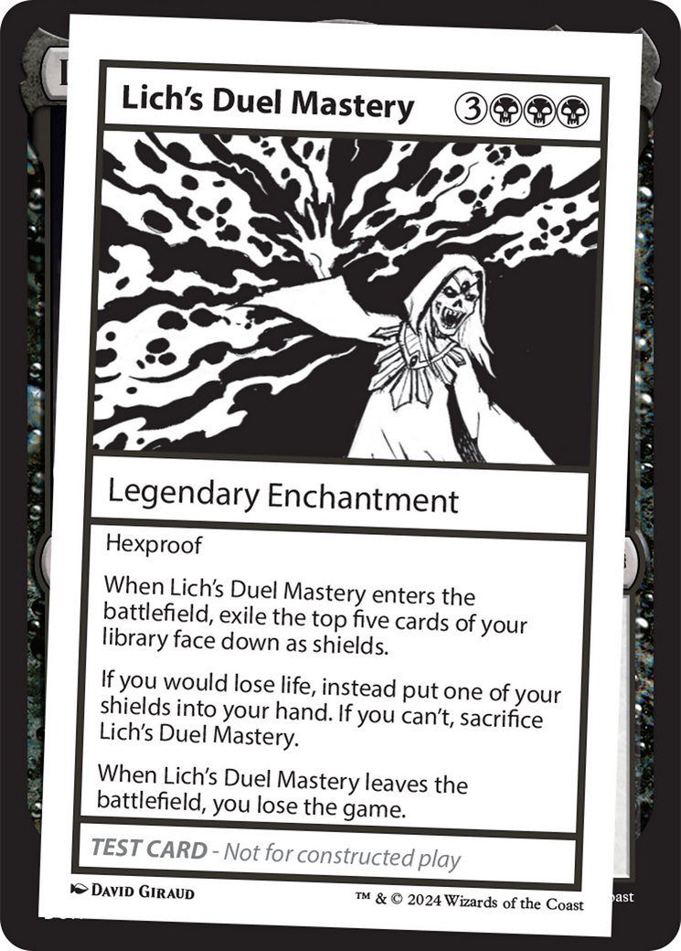 Lich's Duel Mastery [Mystery Booster 2 Playtest Cards] | Empire Gaming NC