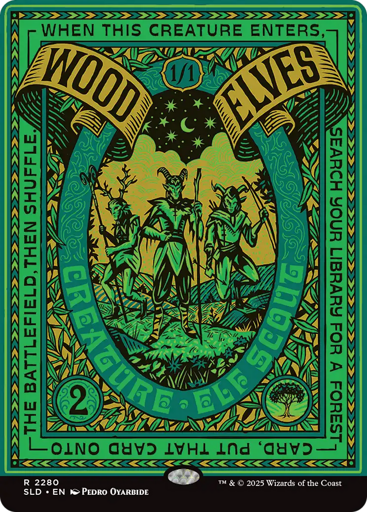 Wood Elves (2280) [Secret Lair Drop Series] | Empire Gaming NC