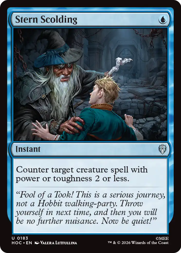 Stern Scolding [The Hobbit: Eternal-Legal] | Empire Gaming NC
