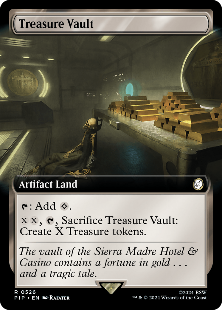 Treasure Vault (Extended Art) [Fallout] | Empire Gaming NC