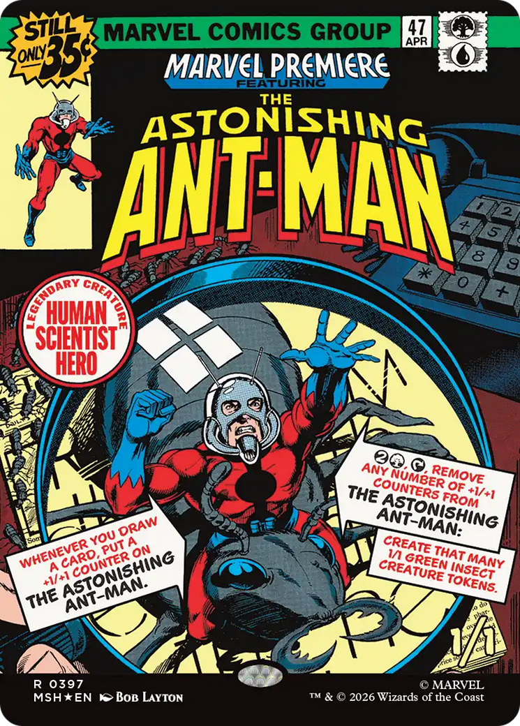The Astonishing Ant-Man (Borderless) [Marvel Super Heroes] | Empire Gaming NC