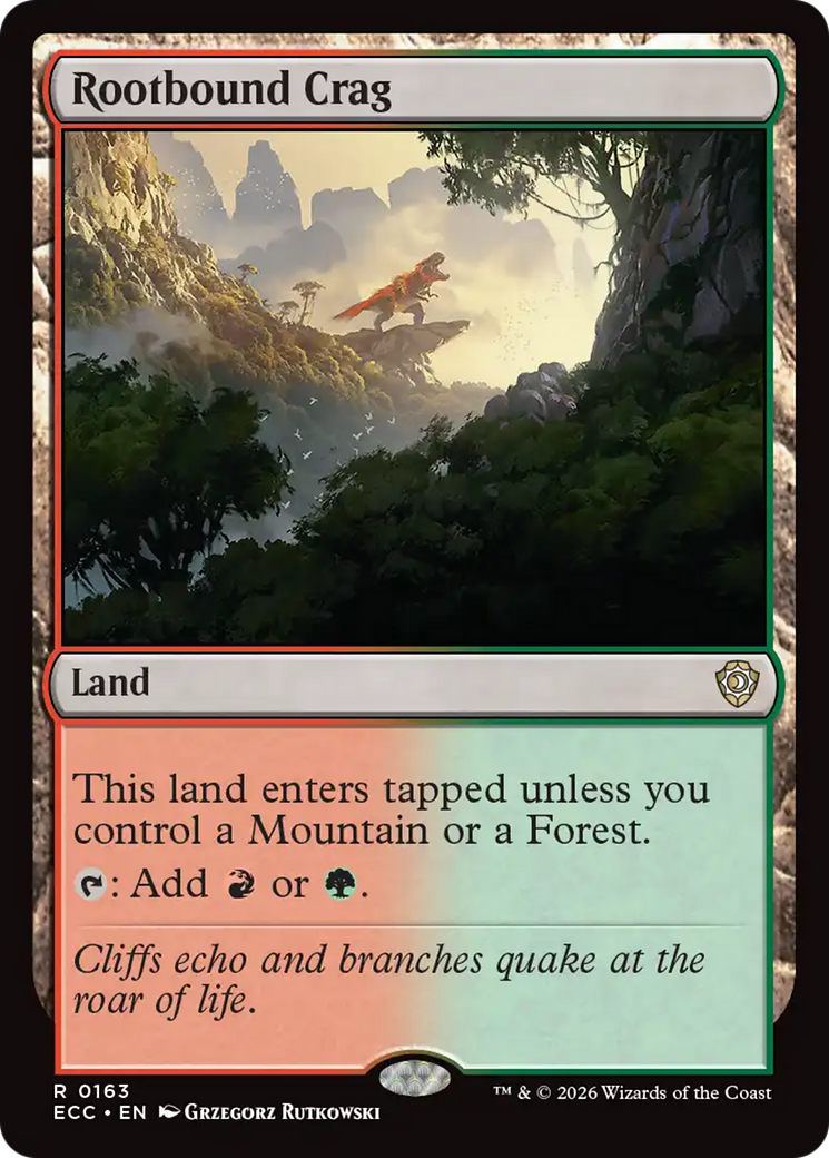 Rootbound Crag [Lorwyn Eclipsed Commander] | Empire Gaming NC
