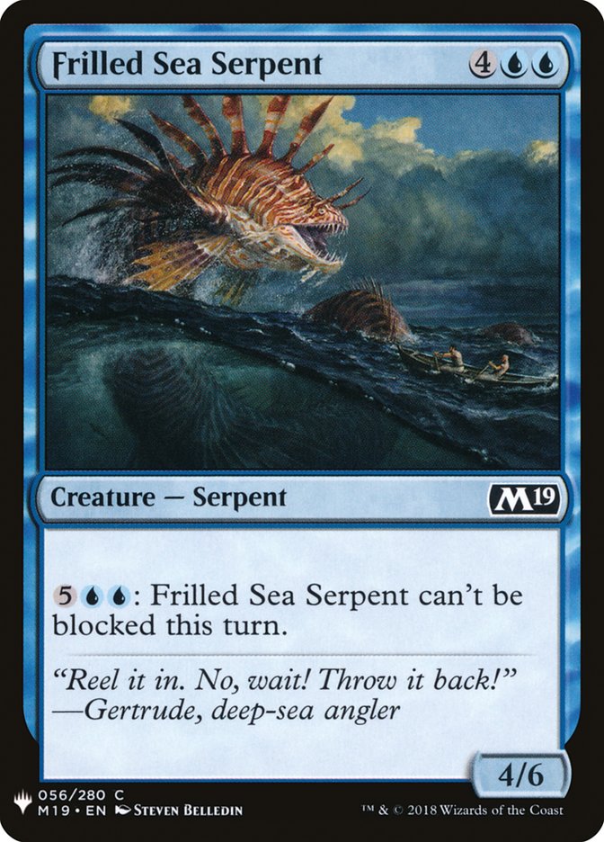 Frilled Sea Serpent [Mystery Booster] | Empire Gaming NC