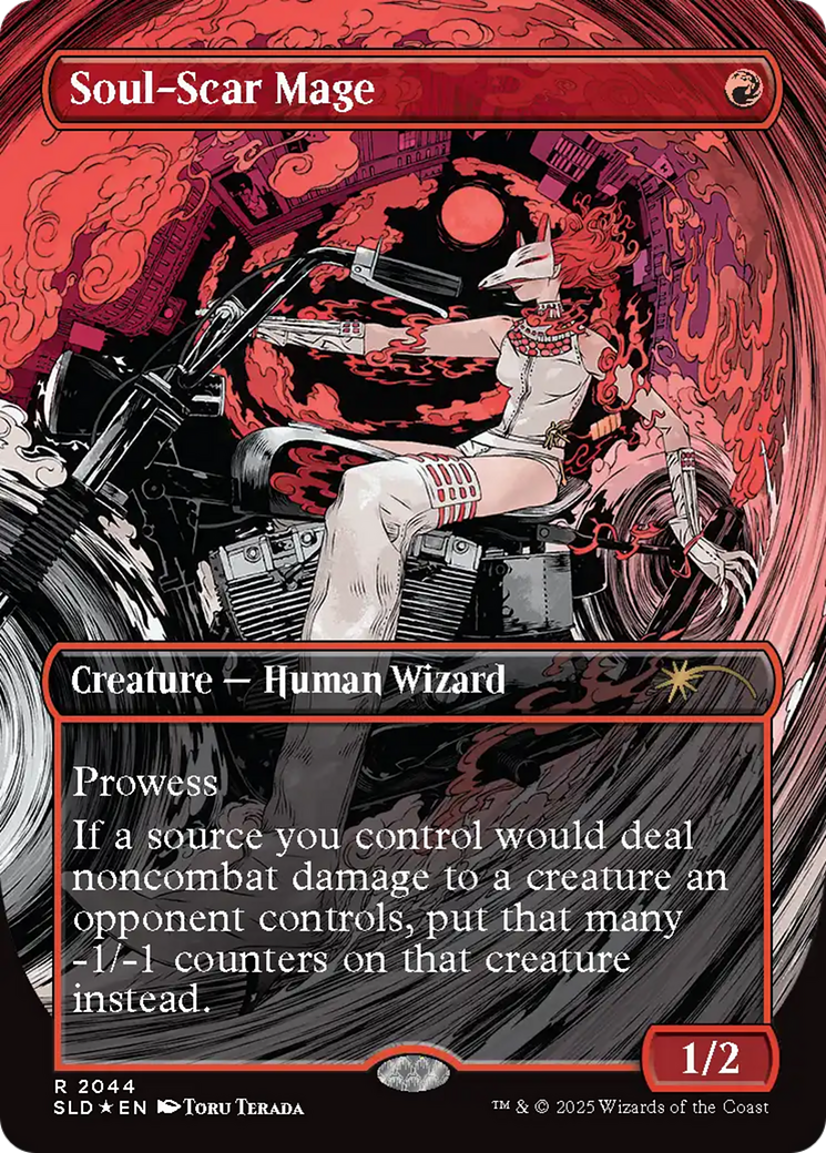 Soul-Scar Mage (2044) (Raised Foil) [Secret Lair Drop Series] | Empire Gaming NC