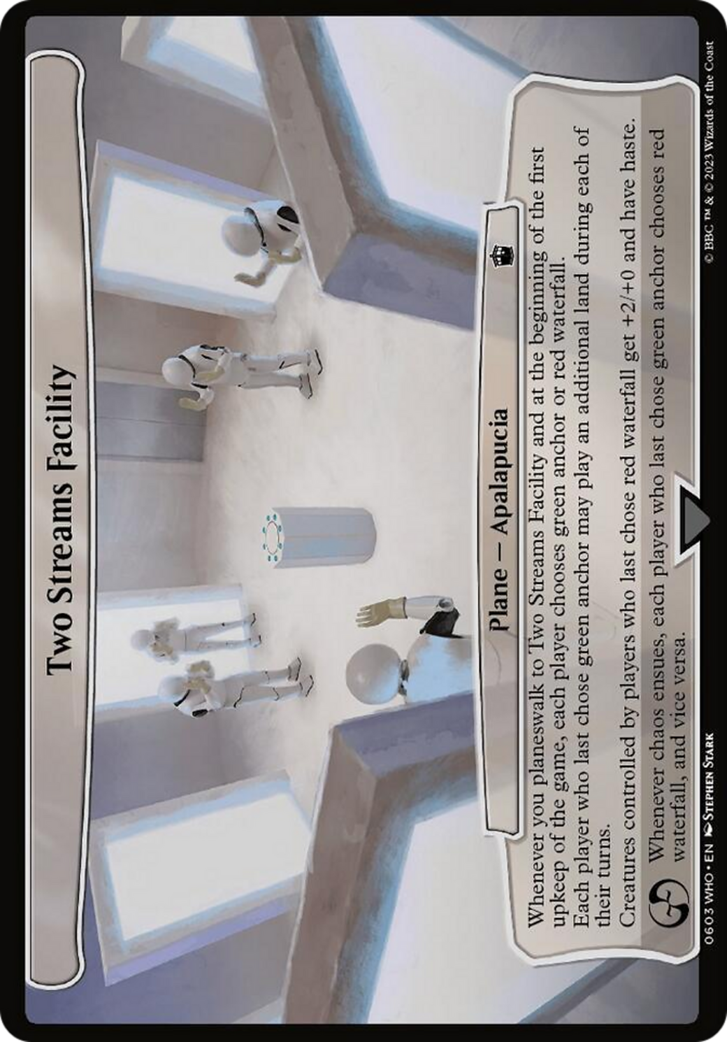 Two Streams Facility [Doctor Who] | Empire Gaming NC