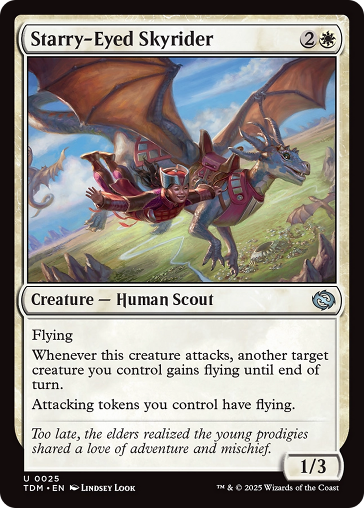Starry-Eyed Skyrider [Tarkir: Dragonstorm] | Empire Gaming NC