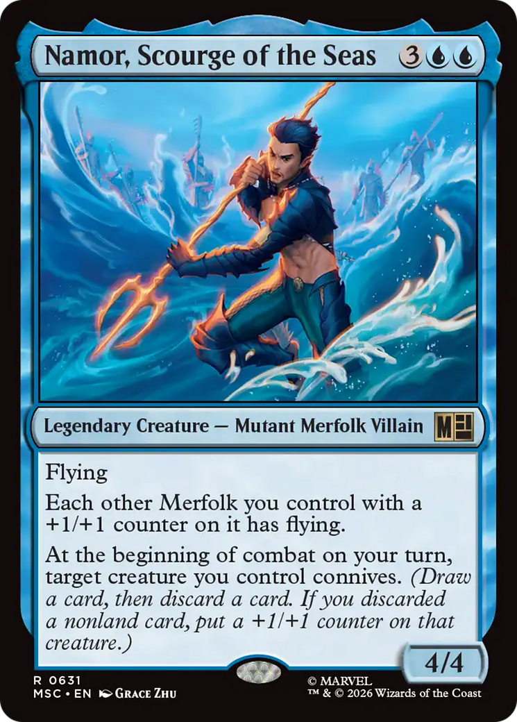Namor, Scourge of the Seas [Marvel Super Heroes Commander] | Empire Gaming NC