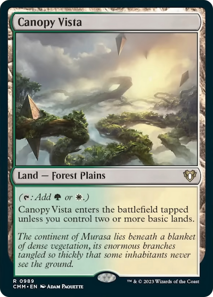 Canopy Vista [Commander Masters] | Empire Gaming NC