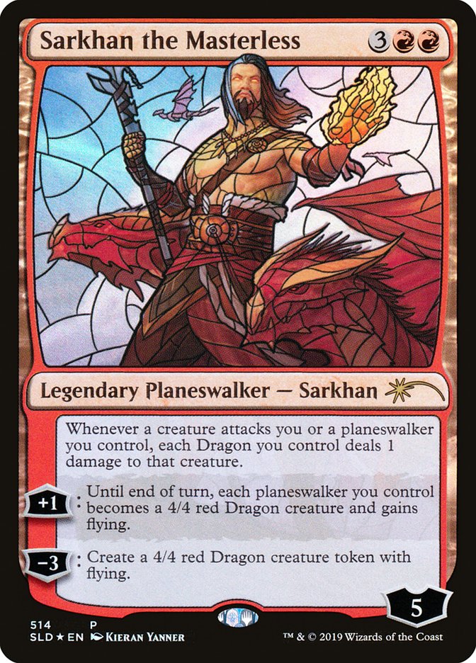 Sarkhan the Masterless (Stained Glass) [Secret Lair Drop Promos] | Empire Gaming NC