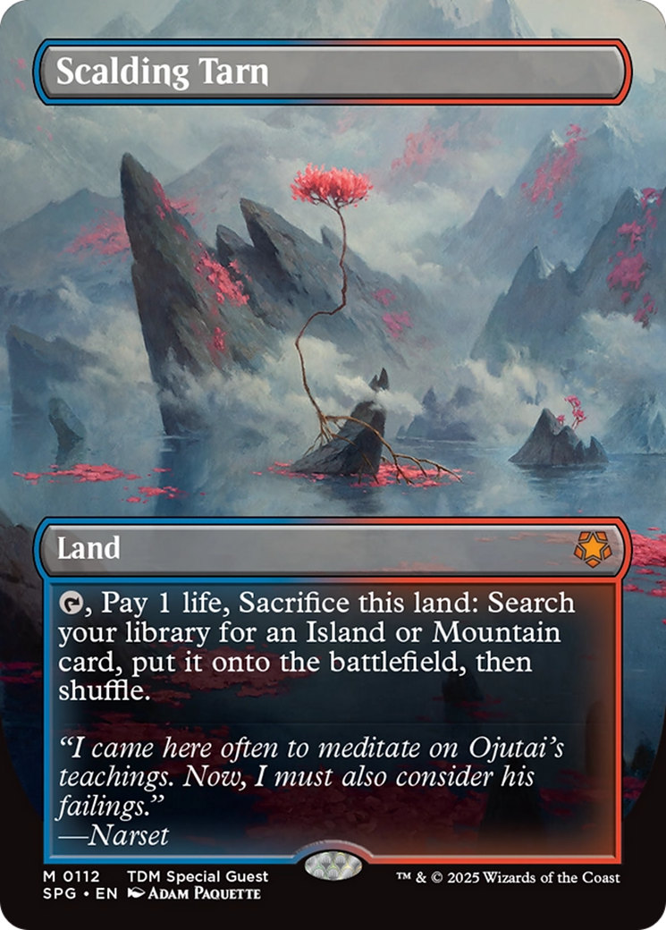 Scalding Tarn (Borderless) [Tarkir: Dragonstorm Special Guests] | Empire Gaming NC