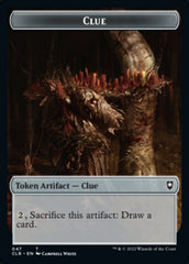 Shapeshifter (022) // Clue Double-Sided Token [Commander Legends: Battle for Baldur's Gate Tokens] | Empire Gaming NC